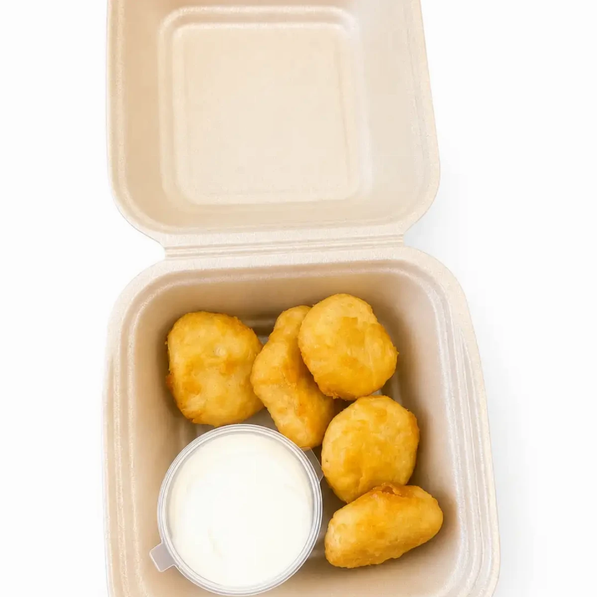 5 nuggets + sauce au choix