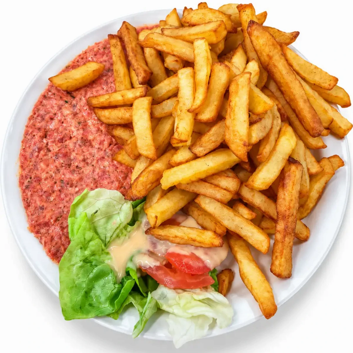 Filet préparé frites